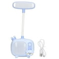 thumbnail image 2 of Kids Reading Light Rechargeable Book Reading Lights Kids, Cute Tv Style Base Led Light Desk For Student Office, 2 of 8