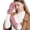 Pink, variant on Women Soft Lined Winter Warm Full Finger Gloves Windproof Stretch Thermal Gloves for Driving Cycling Shopping Outdoor Black One Size