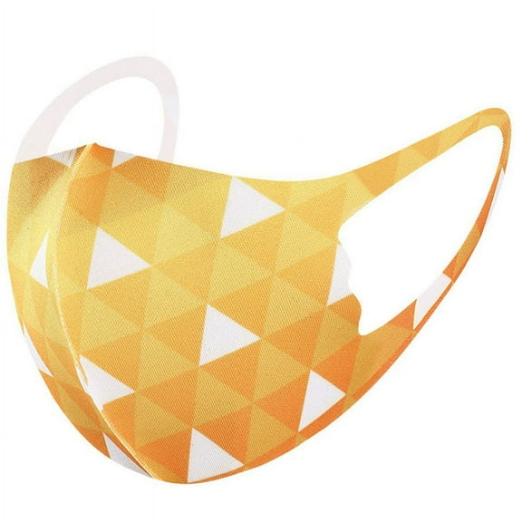 Zenitsu Agatsuma - Demon Slayer Kid's Size Cloth Face Mask Mask