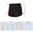 thumbnail image 3 of Men Sport Shorts Reflective Stripes Zip Pockets Quick Dry Elastic Waist Short Pants for Gym Basketball Running, 3 of 8