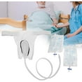 thumbnail image 4 of NETSENG Male Urine Collection Bag, Silicone Urinal, Reusable Silicone Urinal Protable Wearable Urine Bag Urinal System for Men Elderly Bedridden, 4 of 7