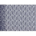 thumbnail image 2 of Zelouf Lace With Scallop Embroidery  , Sewing, DIY, Crafts Fabric by the Yard, 449 Deepnavy, 1 Yard, 2 of 2