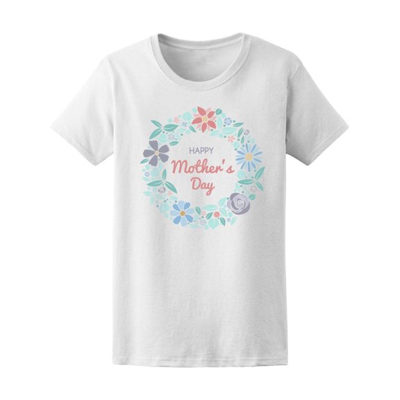 Vintage Floral Mother's Day Tee Women's -Image by Shutterstock