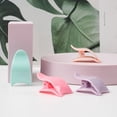 thumbnail image 4 of HLONK 2pcs Pastel Plastic False Eyelash Applicator Tools for Beginners  Easy Eye Lash Holder Tweezers  Portable Makeup Tweezers with Ergonomic Design  Compact & Lightweight for Everyday U, 4 of 7