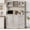 Gray, variant on EastVita Kitchen Pantry Cabinet with Storage Buffet Cabinet with Countertop for Microwave Stand Tall Sideboard Storage Hutch Cabinets with LED 3 Drawers and Adjustable Shelves for Dining Room Grey