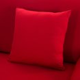 thumbnail image 6 of Stretch Elastic, Anti-Wrinkle, Pure Color Slipcover For 1-4 Seater Sofas For Moving Living Room Furniture (2 Seater, Red), 6 of 6
