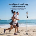 thumbnail image 2 of Smart Follow-Up Bracket Handheld Gimbal & Phone Holder Automatic Rotation Follow-Up Artifact Selfie Stick Floor Tripod,1 * Smart Follow-up Bracket,Black, 2 of 8