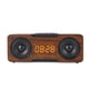 thumbnail image 5 of VOLTSTECH - Amplificador Dual Portátil Retro de 24 W con Bluetooth 5.0, Altavoz Inalámbrico de Madera para Ordenador, Reloj Despertador para el Hogar, Viajes Al Aire Libre, Radio FM, 5 of 8