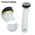 thumbnail image 4 of 70*40mm Bathtub Drain System Easy Maintenance Drain System Bathroom Accessory Efficient Drainage Solution Robust Materials Drainer + pipe, 4 of 9