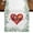 White Gray Green Scarlet, variant on Table Runners 90 Inches Long Dress Scarves, Valentine's Day Farmhouse Coffee/Dining/Kitchen Table Runner for Living Room, Love Heart Romantic Eucalyptus Leaves 13x90 Inch