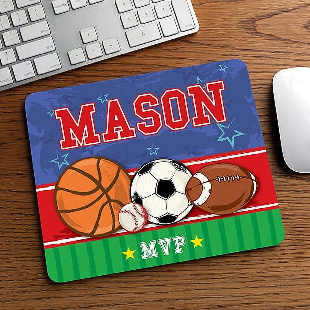 Generic Personalized Sports MVP Mouse Pad
