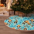 thumbnail image 5 of Fotbe Lovely Sea Otters Pattern Christmas Tree Skirt, Tree Skirts Plush Christmas Decorations, Christmas Tree Skirts Xmas Decorations Holiday Party Decor-48", 5 of 6