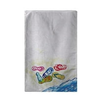 30 x 50 in. Flip Flops Beach Towel