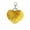 Yellow, variant on Uxgjfwu Plush Heart Keychain - Faux Fur Pendant for Backpacks, Book Bags, Purse Charms, Soft Gift Decor