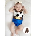 thumbnail image 6 of Cjfdfy Newborn Baby Boy Girl Halloween Animal Costume Infant Baby Fox Puppy Dog Frog Poached Egg Costume Fall Winter Sleeveless Hooded Zipper Romper Leg Warmers Set Toddler Halloween Cosplay Outfits, 6 of 9
