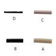 thumbnail image 3 of Maoww 50 Pieces ABS Classical Acoustic Guitar Nut Portable 6 String Stringed Instrument Guitars Base Nuts Part Component Accessories Type 3 White, 3 of 9