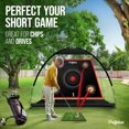 thumbnail image 2 of Red de golf Driftless Ridge Supply de 10 x 7 pies con tapetes y accesorios, 2 of 7