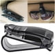 thumbnail image 4 of 2 uds gafas de sol Clip para visera gafas de sol soporte para gafas de lectura de coche almacenamiento de sombrilla negro, 4 of 5