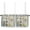 Cookingthh4764, variant on 24 Inch Long Tier Curtains for Kitchen, Chef Food Lattice Bathroom Window Curtains Rod Pocket Short Curtains Window Treatment Tiers for Living Room Farmhouse 2 Panels