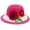 Hot Pink, variant on Huowey Kids Sun Hat Wide Brim Summer Beach Hat For Boys Girls Toddler Outdoor Play Travel Lightweight Breathable