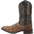 thumbnail image 3 of Laredo Men's Sand/Chocolate Montana Square Toe Western Boot 7800, 3 of 7
