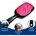 thumbnail image 3 of Cepillo para Cabello Bluelander Antinudos con Mango Ergonómico, Rosa, 3 of 5