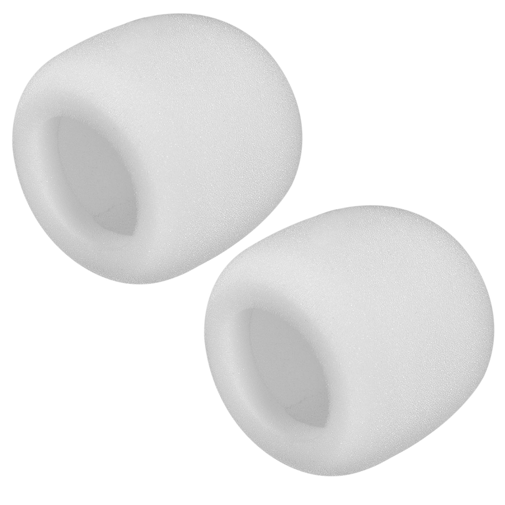 uxcell 2PCS Thicken Ball-Type Sponge Foam Mic Cover Handheld Microphone Windscreen Shield Protection Yellow for KTV Broadcasting