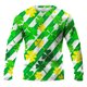 thumbnail image 4 of Camiseta Del Día de San Patricio Hombres de Manga Larga de Manga Larga Cuello Redondo Tops Casuales Muy Cómodos Y Súper Suaves Tejido Elástico Diario para Fiesta Festival Vacaciones Viajes Calle Cami, 4 of 7