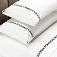 thumbnail image 1 of Johnson Home 300 Thread Count Egyptian Cotton Sheet Sets with Embroidery Details, 1 of 2