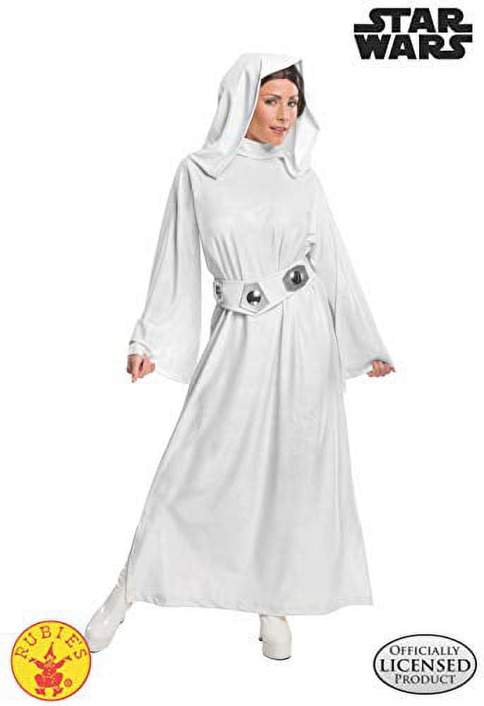 Adult Star Wars Deluxe Princess Leia Costume Walmart