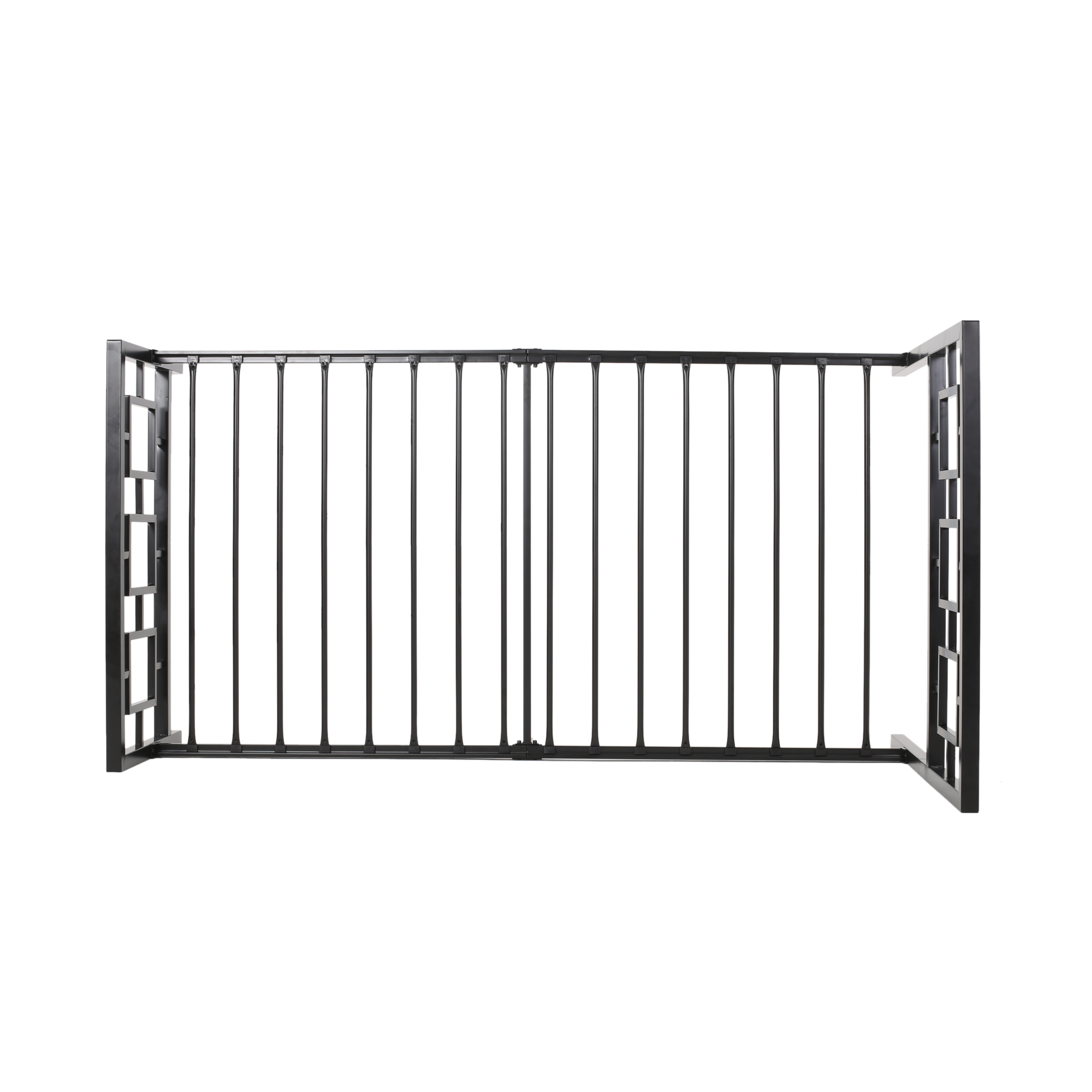 Noble House Krystin Modern Twin-Size Iron Bed Frame, Flat Black