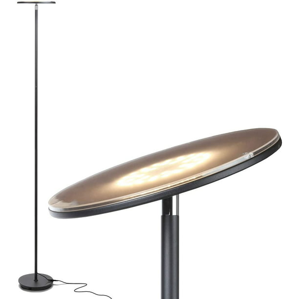Sky Dimmable Led Tall Torchiere Super, Bright Reading Floor Lamp