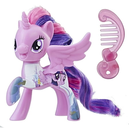 The Movie All About Princess Twilight Sparkle Doll, Fun, colorful ponies with pretty hair and Cutie Mark designs By My Little Pony