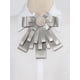 thumbnail image 2 of Corbata de Moño Pre-Atado Allegra K Color Gris One Size, 2 of 5