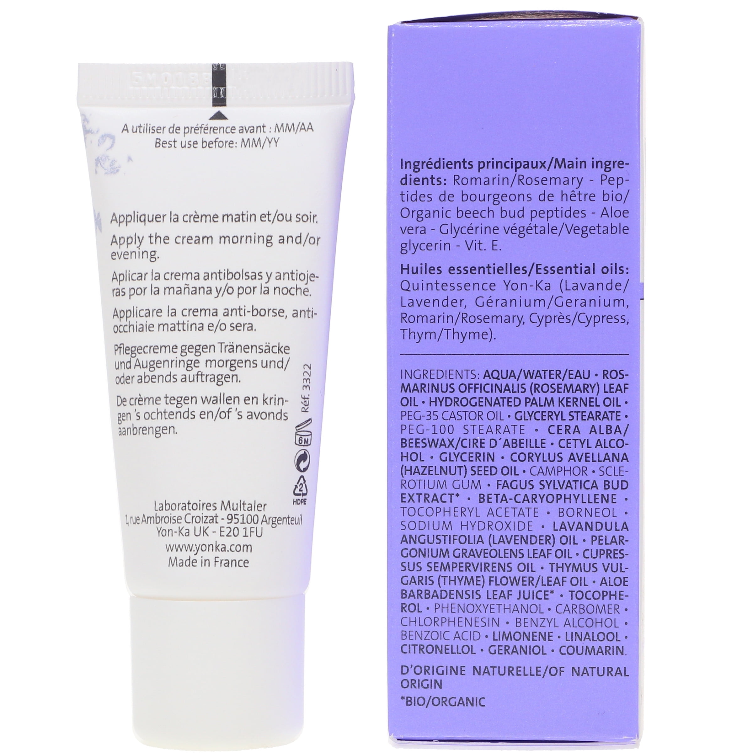 Yon-Ka PHYTO-CONTOUR Anti-Fatigue Eye Contour Cream 0.5 oz