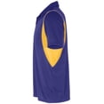 thumbnail image 6 of Holloway Sportswear 2XL Integrate Polo Purple/Light Gold 222547, 6 of 6