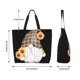 thumbnail image 5 of Disketp Sunflower Gnomes 4 Bolsa Tote Estampada para Mujer, Bolso de Hombro y de Mano para Compras y Viajes, 5 of 8