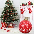 thumbnail image 1 of Christmas Ornaments Outdoor Christmas Inflatable Decorated Ball, Giant Christmas Inflatable Ball Christmas Tree Decorations, Home Outdoor Christmas Inflatable BallGH467, 1 of 8