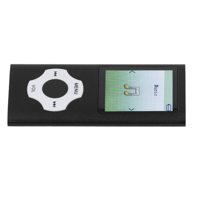 Reproductor de mp3 con 5.0, reproductor de música mp3 portátil con sonido hifi sen pérdidas, Pantalla un color de 1,8 Pulgadas, REGRO DE POZ DE LIBRO Electónnico