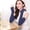 Navy, variant on Winter Gloves for Women Warmer Mitten Hole Arm With Thumb Sleeve Long Warmer Knited Fingerless Wrist Blend Outdoors,Hot Sales