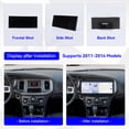 thumbnail image 2 of MOOKAKA 15.8" Smart Display Radio Audio Media Player for Dodge Challenger 2011 2012 2013 2014 Car Navigation GPS Upgrade Headunit Android Replacement 1080P Screen Carplay Accessories, 2 of 16