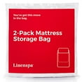 thumbnail image 1 of Linenspa Mattress Bag for Moving and Storage, Queen, Clear, 1 of 2
