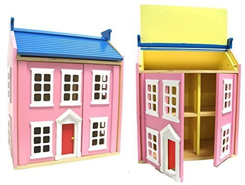 wooden dollhouse walmart