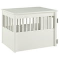 thumbnail image 1 of BarkWood Large Pet Crate End Table - White Finish, 1 of 1