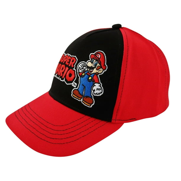 Nintendo Kids baseball Hat for Little Boys Ages 47, Super Mario