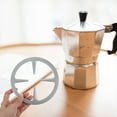 thumbnail image 3 of SASABAXI 2Pcs Thickened Metal Coffee Pot Stove Rack Stable Iron Holder for Kitchen Use, 3 of 8