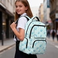 thumbnail image 6 of FKELYI Sea Turtle Coral Print Kids Backpack with Multi-Pockets 17 Inch Schoolbag for Elementary Student Boys Bookbag Casual Daypack Travel Rucksack Knapsack for Girls, 6 of 7
