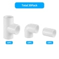 thumbnail image 2 of Set de accesorios de PVC Lesso, 30 unidades, 3/4 pulgadas, Sch40, color blanco, 2 of 7
