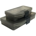 thumbnail image 1 of 2Pcs Fishing Tackle Boxes Five-grids Fishing Tackle Cases Fishing Accessories Boxes, 1 of 7