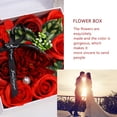 thumbnail image 3 of Bearachild Flores artificiales creativas Día de San Valentín Flor de jabón Regalo Caja de rosas Boda Festival en casa Regalo Flores artificiales de alta Kits de decoración para fiestas No.01 Bearachild HA003073-01B, 3 of 6